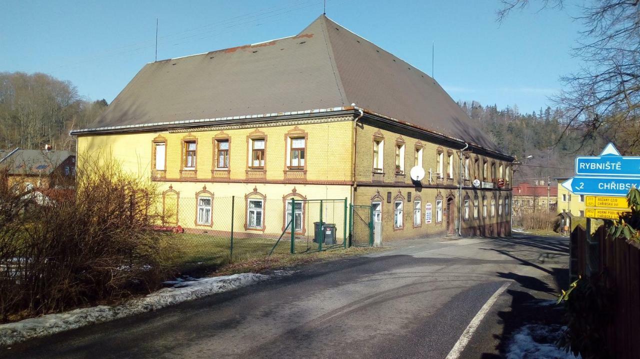 Penzion Sklarska Hospoda Chřibská Extérieur photo