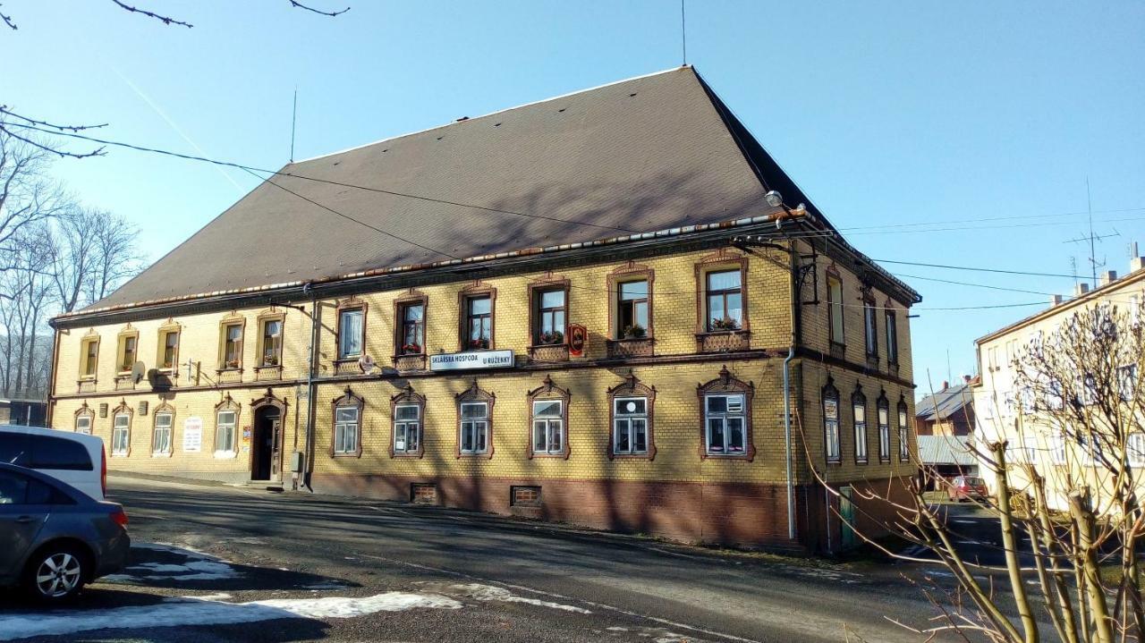 Penzion Sklarska Hospoda Chřibská Extérieur photo